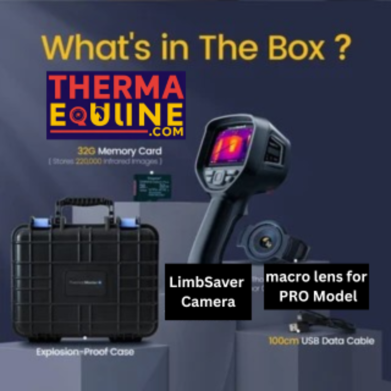 ThermaEQUINE thermal imaging camera for horses – handheld model